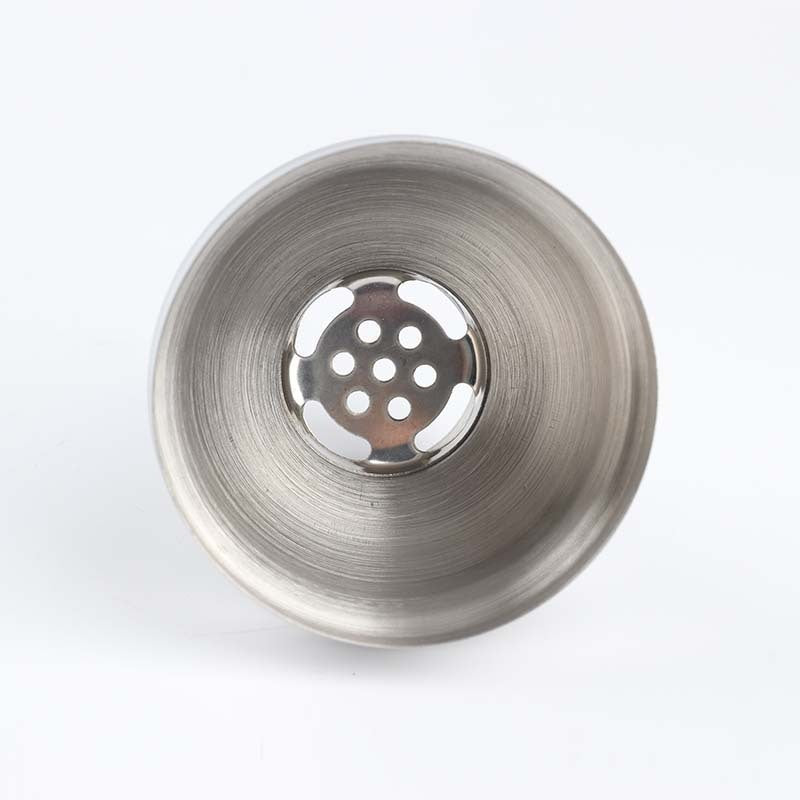 Stainless Steel Cocktail Shaker with Wooden Stand