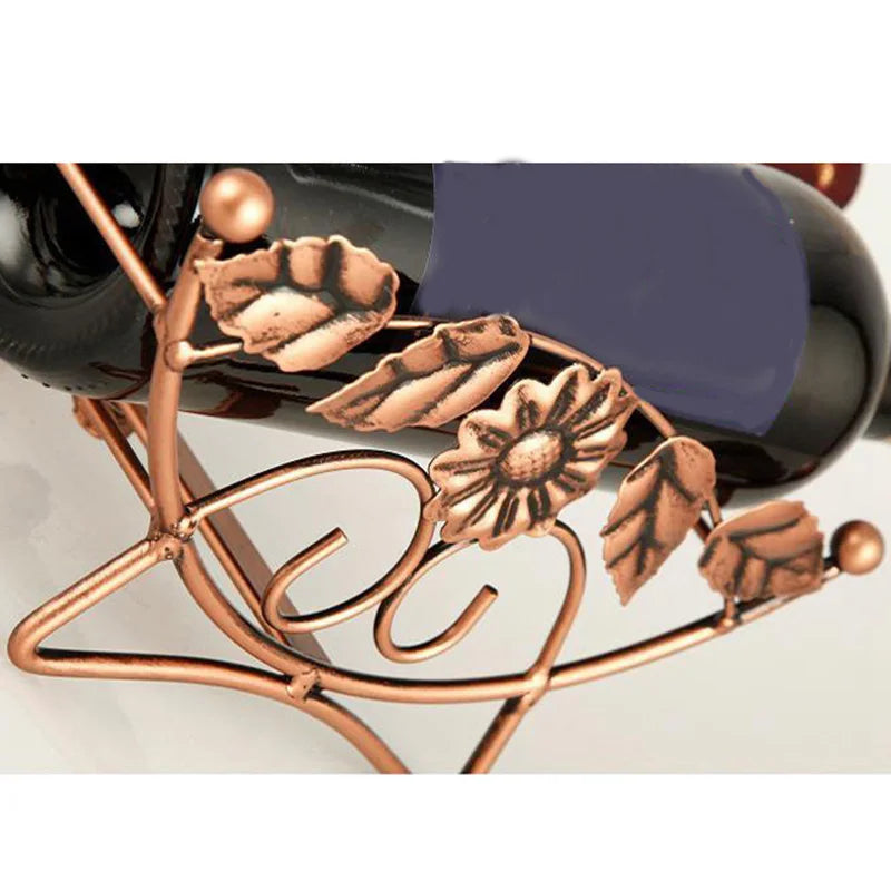 European wine rack decoration creative