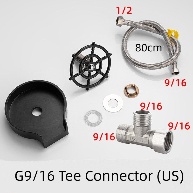 Stainless steel bar cup washer