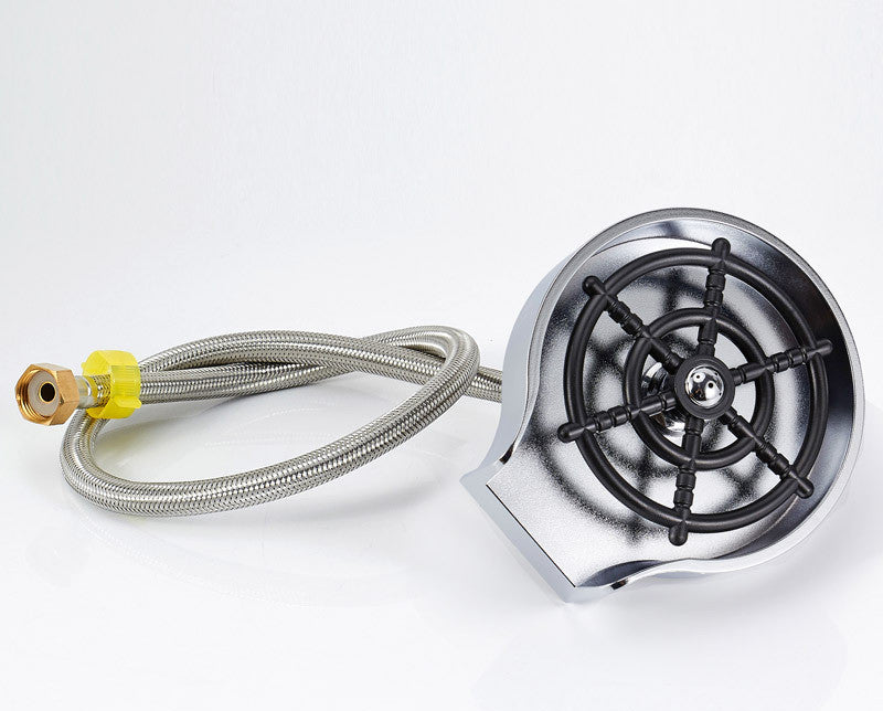 Stainless steel bar cup washer
